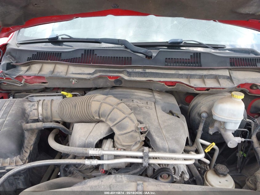 3C6JD6CT1CG108460 2012 Ram 1500 5.7 R t Red