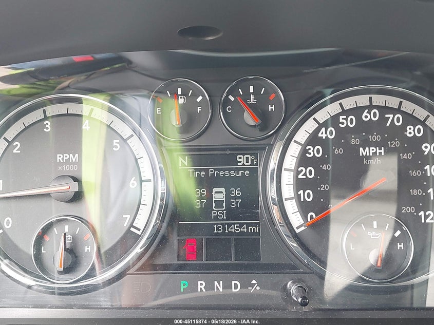 3C6JD6CT1CG108460 2012 Ram 1500 5.7 R t Red
