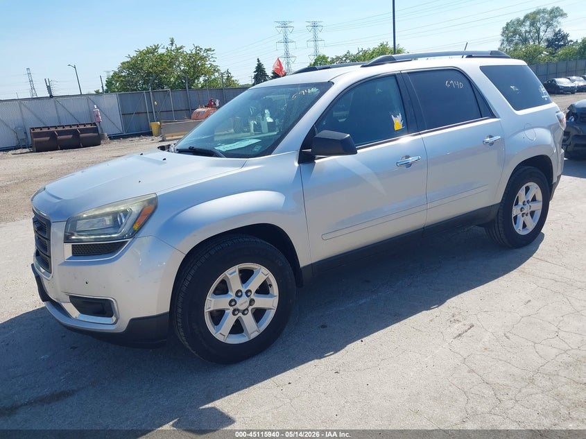Vin: 1gkkrpkd0gj297044, lot: 45613524, gmc acadia sle-2 20162