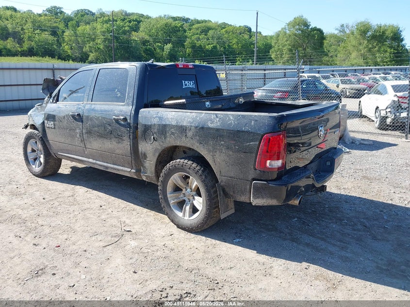 Vin: 1c6rr7mt4ds548823, lot: 45613530, ram 1500 sport 20133