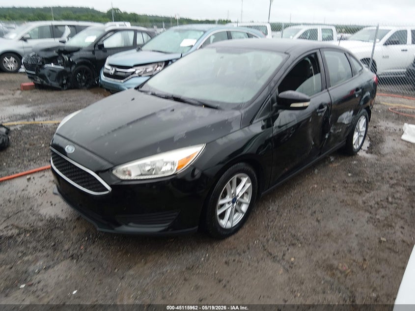 Vin: 1fadp3f22gl208614, lot: 45613546, ford focus se 20162