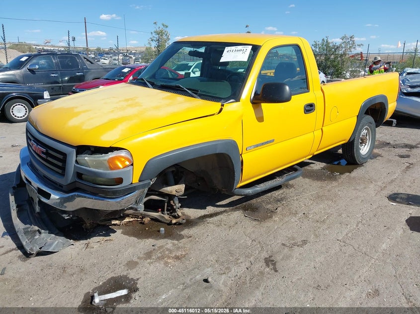 2006 Gmc Sierra 2500hd Work Truck 1GTHC24UX6E237982 photo 1