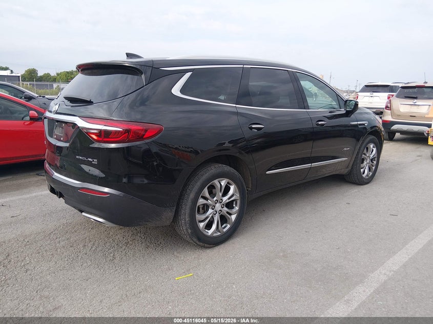 Vin: 5gaevckw5jj141833, lot: 45613629, buick enclave avenir 20184