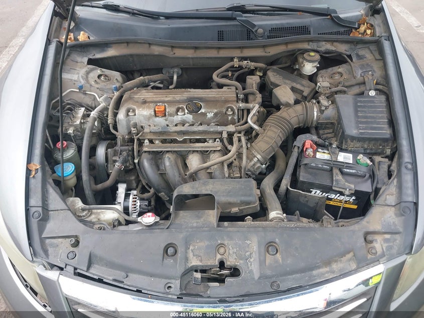 2012 Honda Accord 2.4 2.4 Se Grey Lot 111045116060 Vin 1HGCP2F63CA159742
