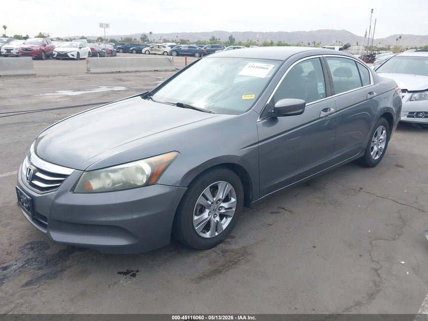 2012 Honda Accord 2.4 2.4 Se Grey Lot 111045116060 Vin 1HGCP2F63CA159742
