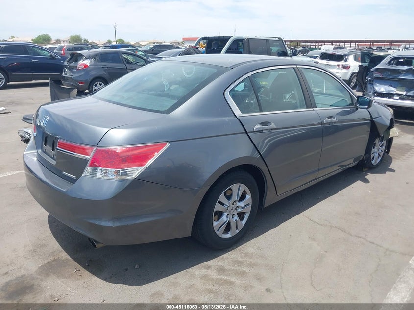2012 Honda Accord 2.4 2.4 Se Grey Lot 111045116060 Vin 1HGCP2F63CA159742
