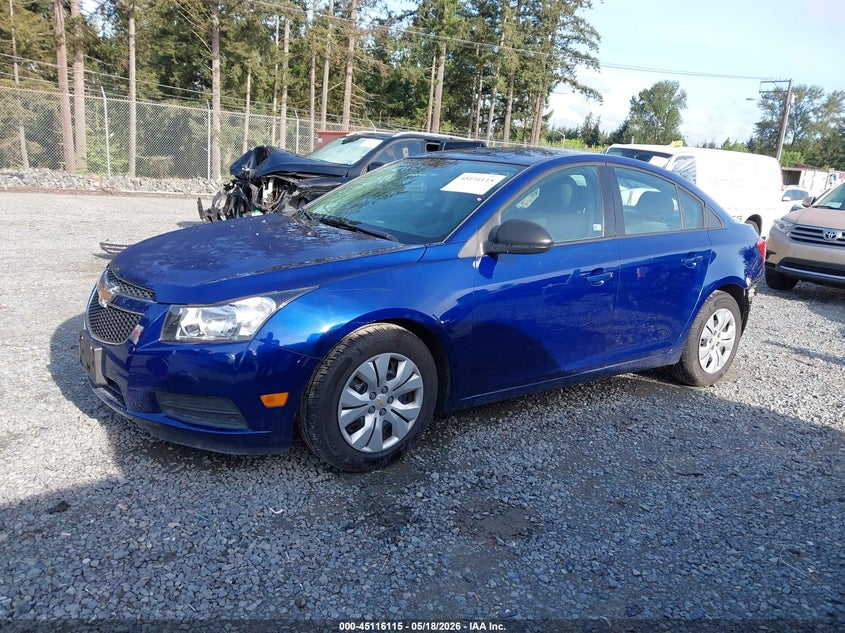 2013 Chevrolet Cruze Ls Auto 1G1PA5SG3D7284345 photo 1