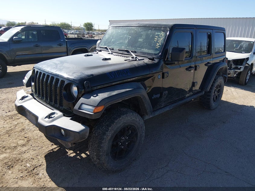 2024 JEEP WRANGLER 4XE auction photo 2