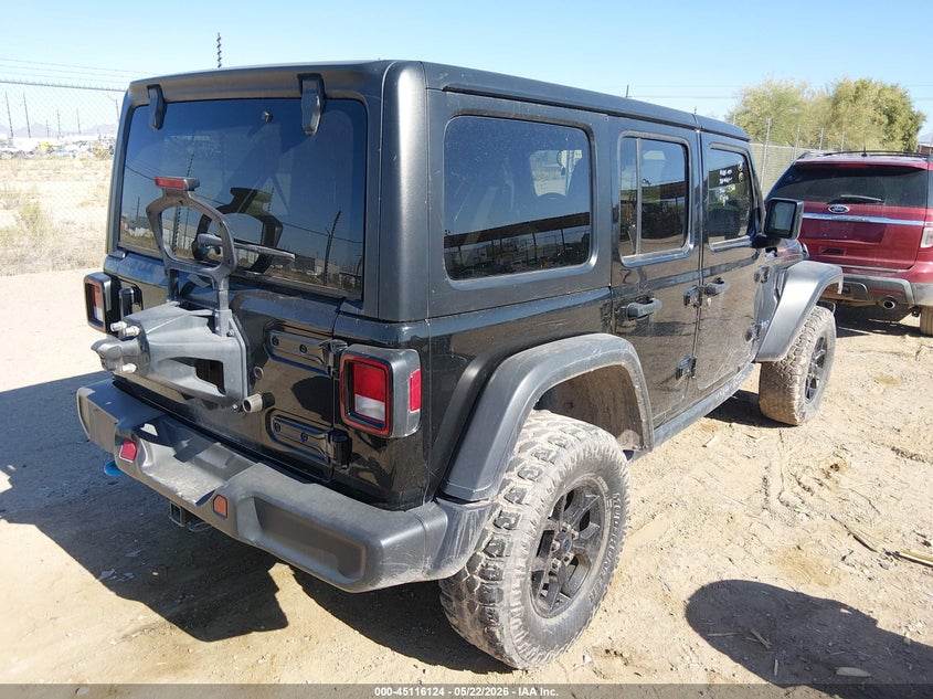 2024 JEEP WRANGLER 4XE auction photo 4
