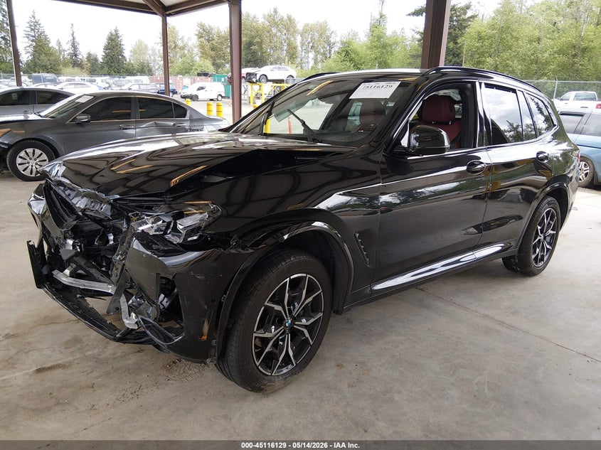 2023 BMW X3 auction photo 2