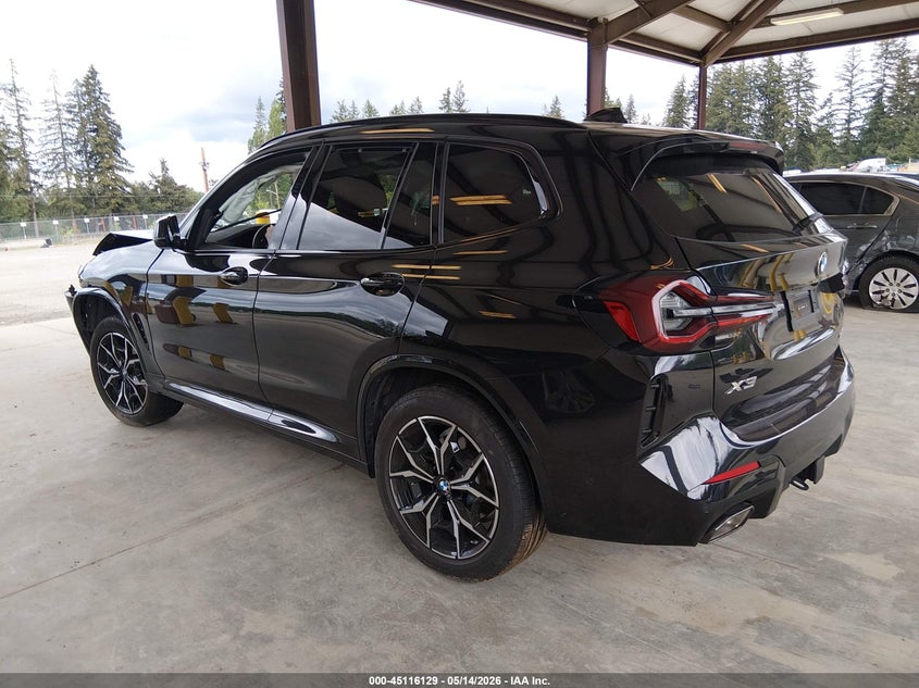 2023 BMW X3 auction photo 3