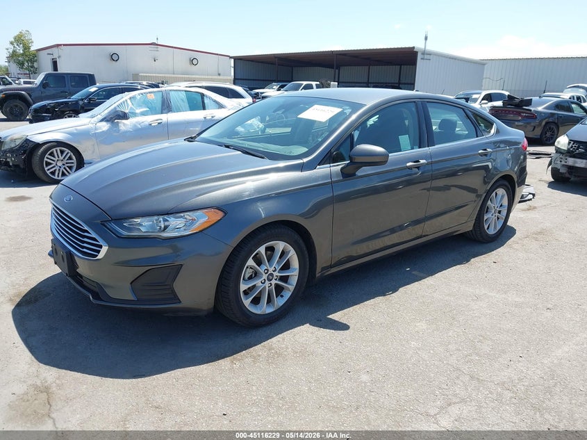 2019 Ford Fusion Se 3FA6P0HD1KR232502 photo 1