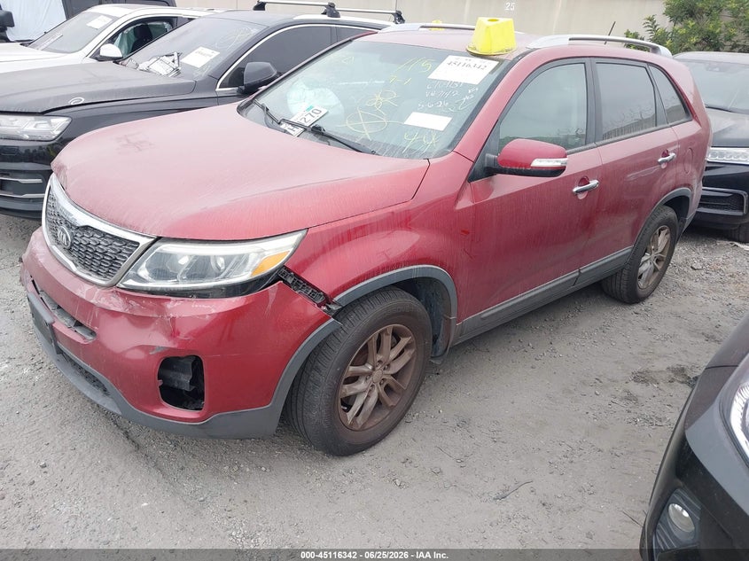 2015 Kia Sorento Lx 5XYKT4A68FG657142 photo 1
