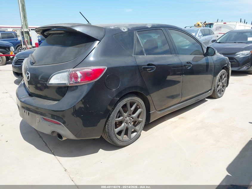 Vin: jm1bl1l31d1791988, lot: 45613963, mazda mazdaspeed3 touring 20134
