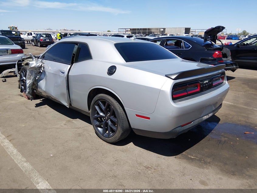 Vin: 2c3cdzjg9lh149013, lot: 45613974, dodge challenger gt 20203