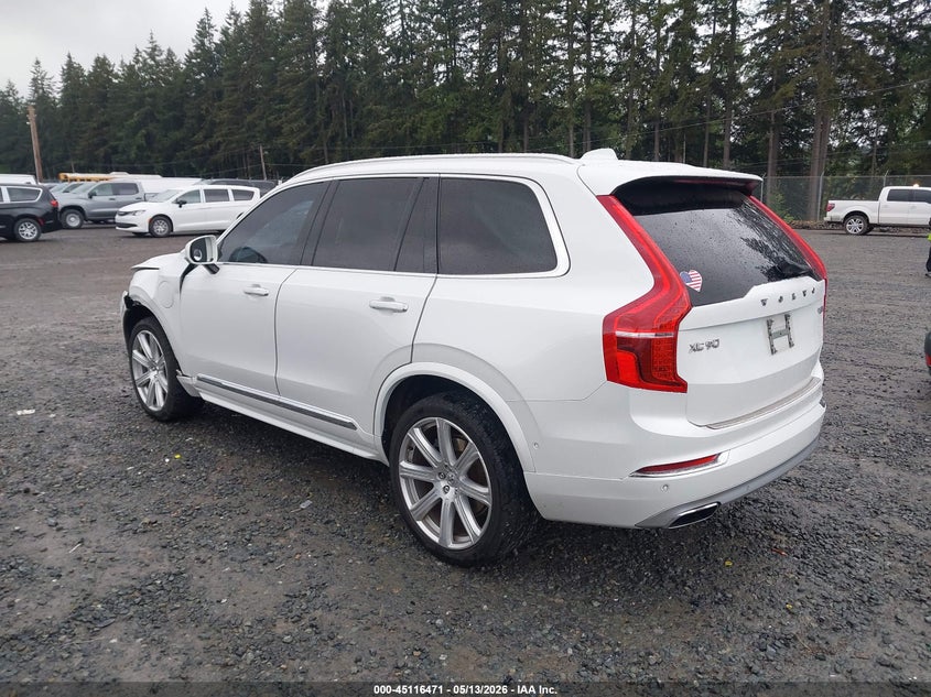 Vin: yv4bc0pl3h1183218, lot: 45614055, volvo xc90 hybrid t8 inscription 20173