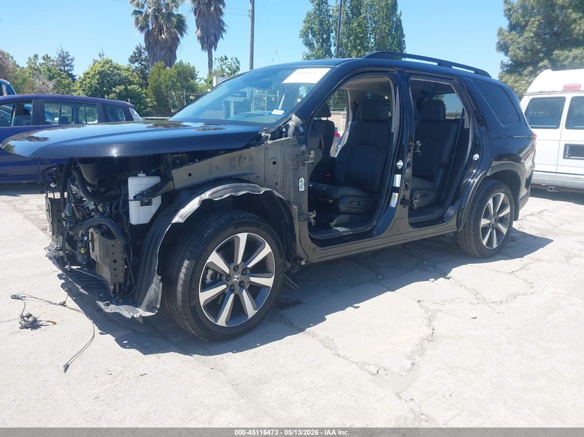 2025 Honda Pilot Touring 5FNYG2H78SB014485 photo 1