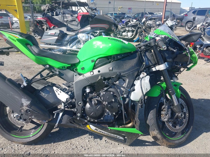 2025 Kawasaki Zx636 K VIN: JKBZXJJ10SA031347 Lot: 45116500