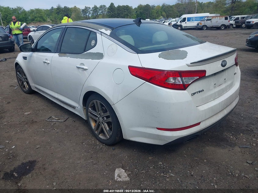 Vin: 5xxgr4a67dg208105, lot: 45614143, kia optima sx 20133