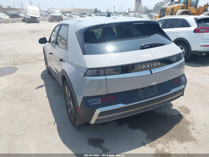 Vin: 7yakm4da1sy031696, lot: 45614151, hyundai ioniq 5 se 20253