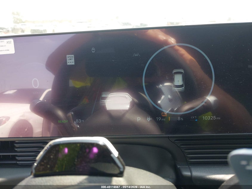 2025 Hyundai Ioniq 5 Se VIN: 7YAKM4DA1SY031696 Lot: 45116567