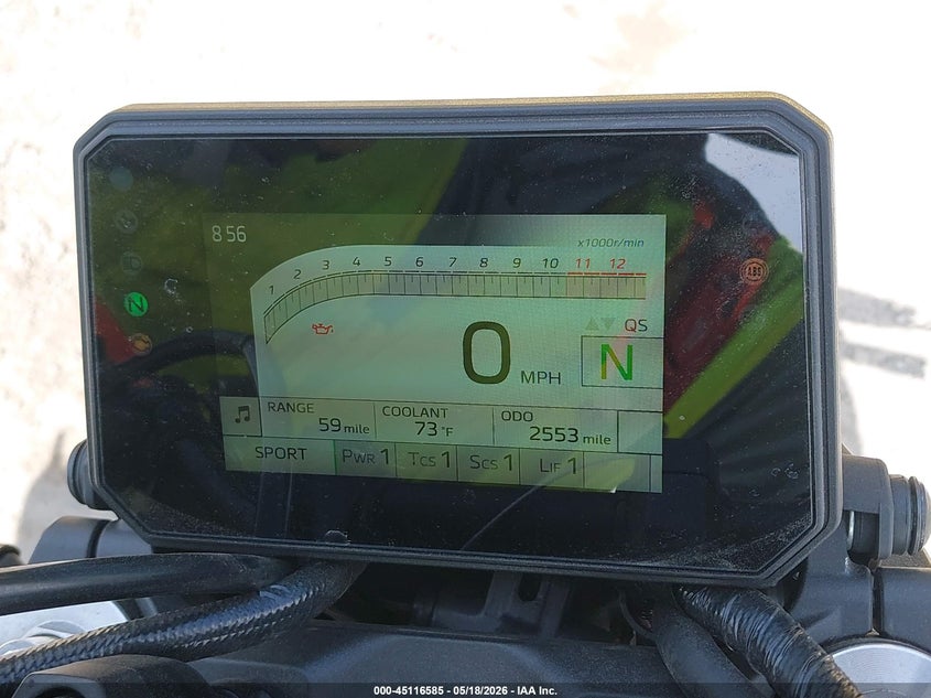 2024 Yamaha Mt09 C VIN: JYARN94Y6RA000407 Lot: 45116585