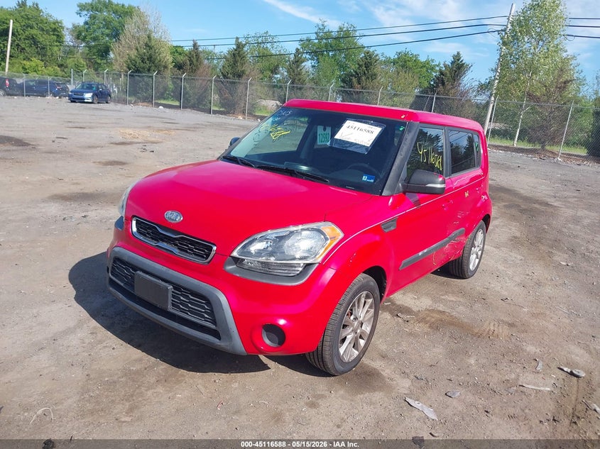 Vin: kndjt2a66c7416754, lot: 45614172, kia soul + 20122