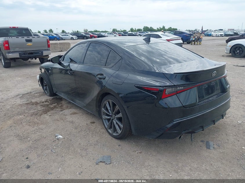 Vin: jthgz1b24r5076716, lot: 45614208, lexus is 350 f sport 20243