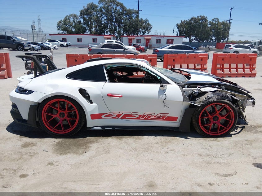 2025 Porsche 911 Gt3 Rs VIN: WP0AF2A96SS278033 Lot: 45116636