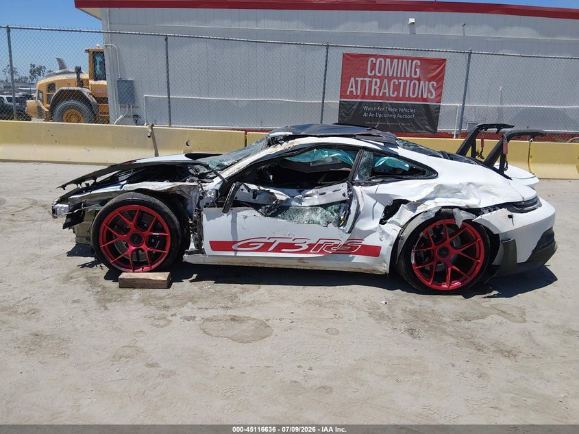 2025 Porsche 911 Gt3 Rs VIN: WP0AF2A96SS278033 Lot: 45116636