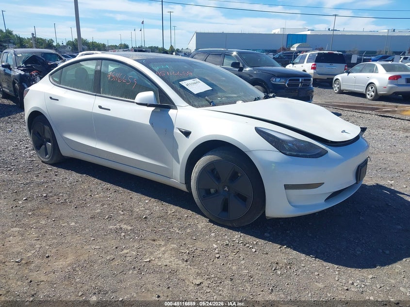 Vin: 5yj3e1eaxpf604415, lot: 45614243, tesla model 3 rear-wheel drive 2023 img_1
