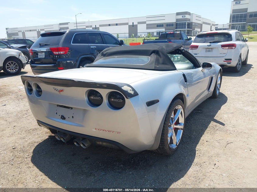 Vin: 1g1yv3dw2c5103649, lot: 45614286, chevrolet corvette grand sport 20124