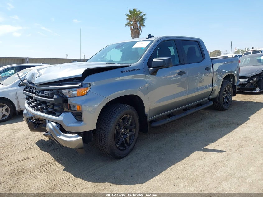 2026 Chevrolet Silverado 1500 2wd  Short Bed Custom 3GCPABEK3TG348876 photo 1