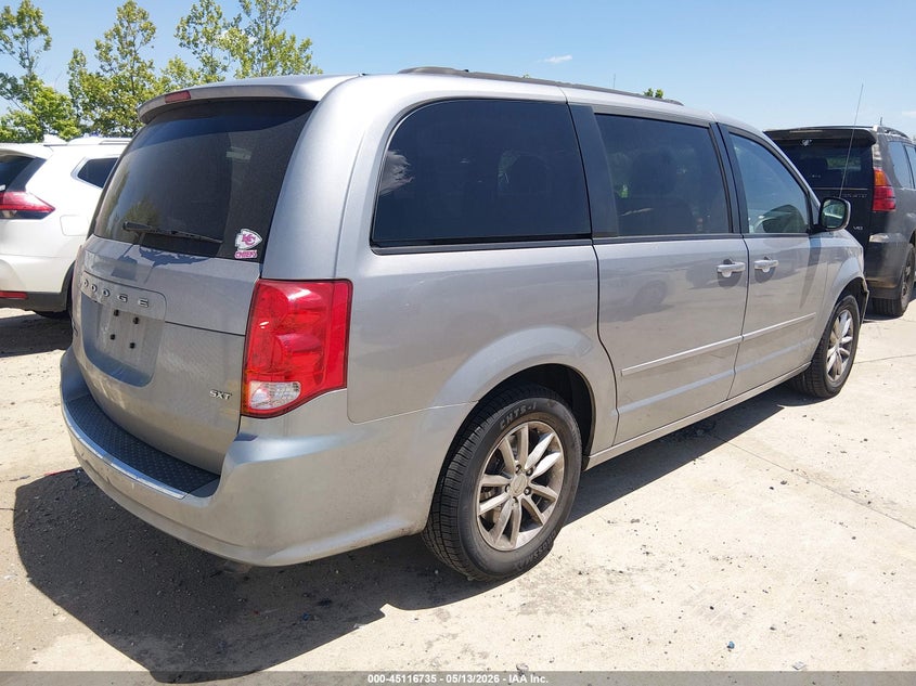 Vin: 2c4rdgcg8gr123509, lot: 45614319, dodge grand caravan sxt 20164