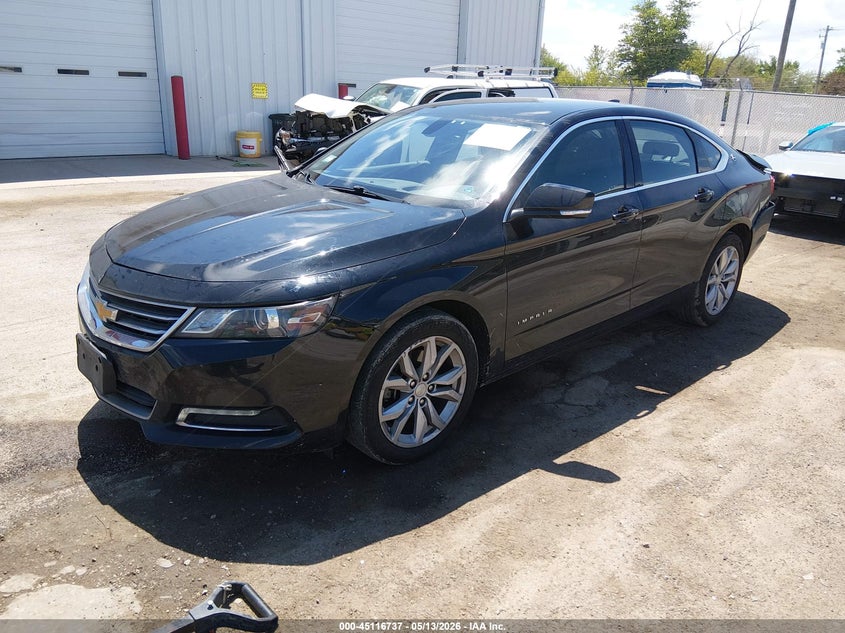 Vin: 2g1105s38j9160278, lot: 45614321, chevrolet impala 1lt 20182