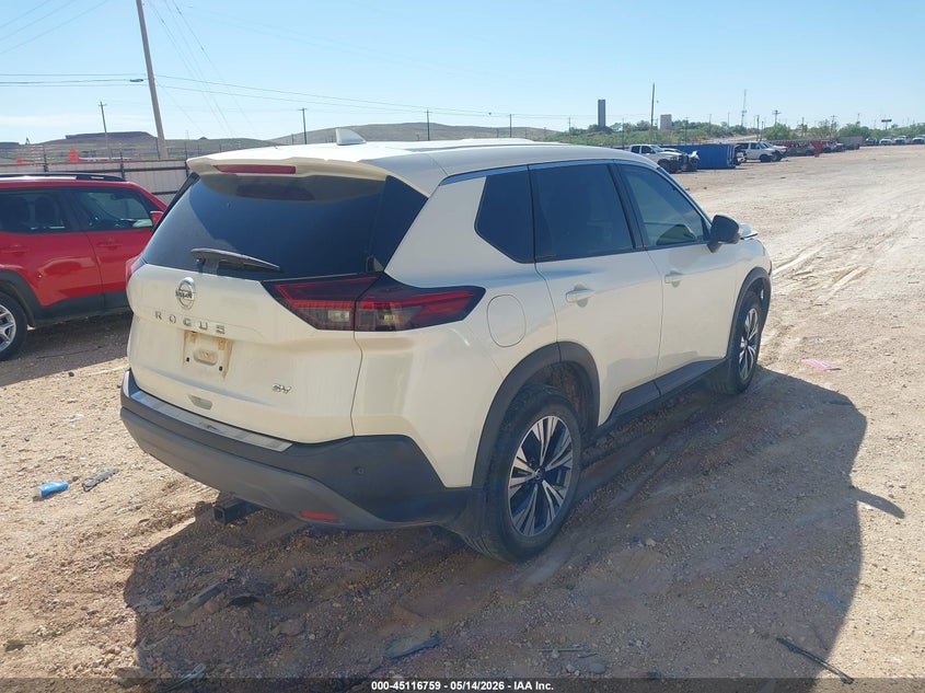 VIN 5N1AT3BA7MC788648 2021 NISSAN ROGUE SV FWD