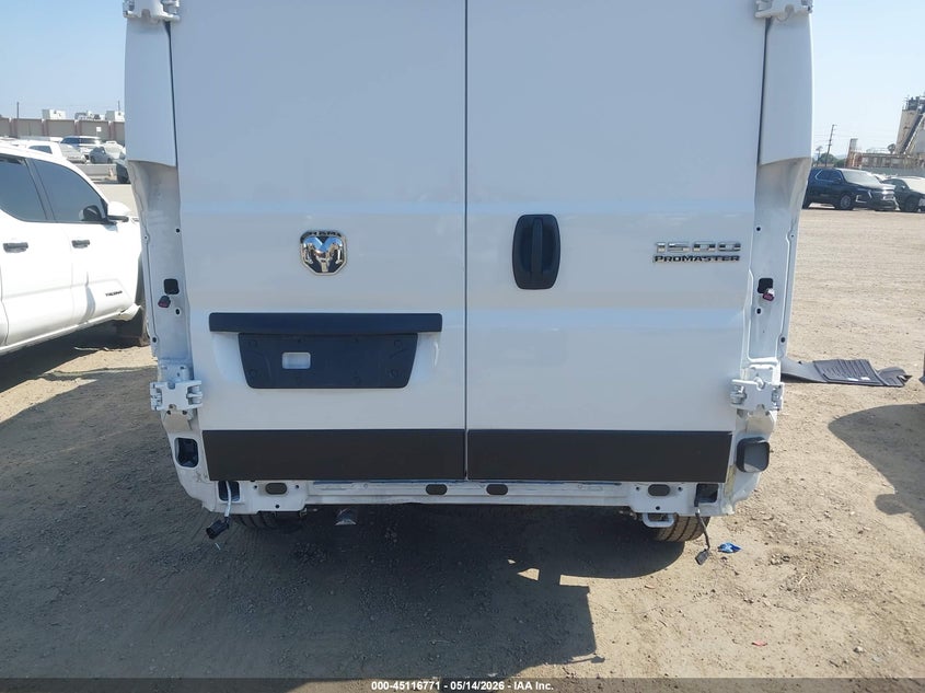 VIN 3C6LRVAGXRE140886 2024 RAM PROMASTER 1500 SLT LOW ROOF 136 WB