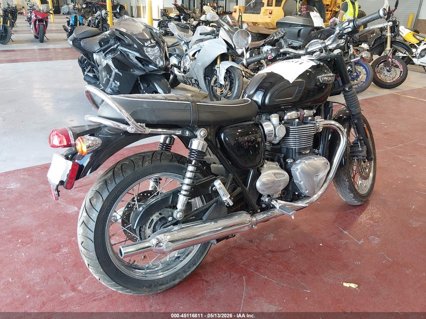 2018 TRIUMPH MOTORCYCLE BONNEVILLE auction photo 4