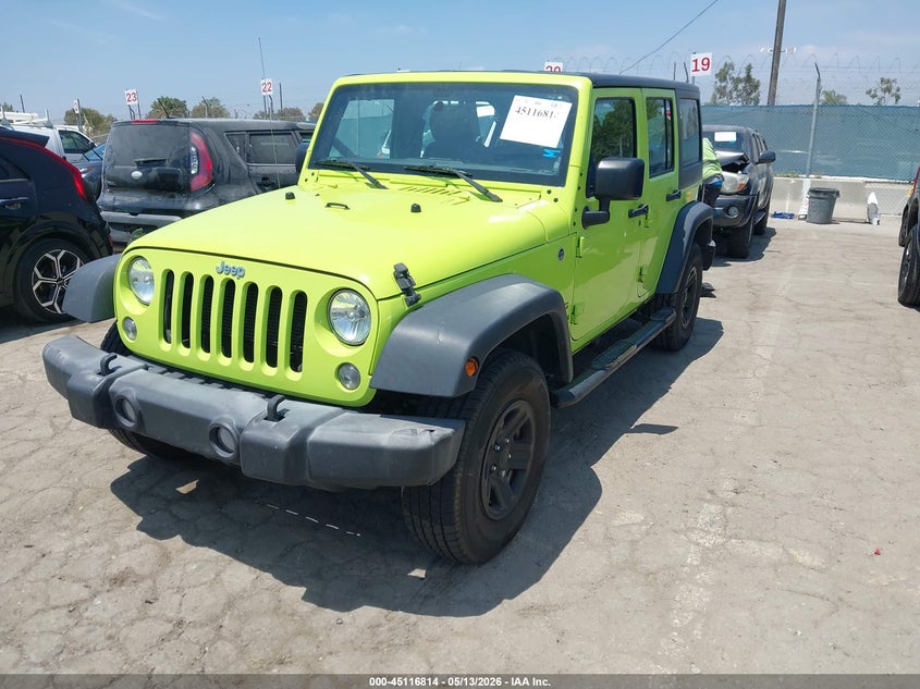 2017 Jeep Wrangler Unlimited Sport 4x4 1C4BJWDG9HL510566 photo 1