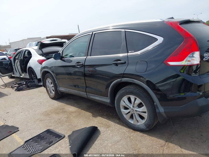 2012 Honda Cr-v 2.4 Cr-V Ex-L black Lot 111045116832 Vin 5J6RM3H72CL017040
