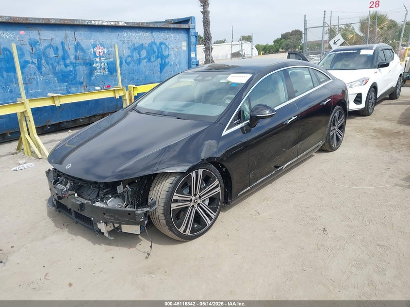 Vin: w1kcg2dbona014374, lot: 45614426, mercedes-benz eqs 450+ 20222