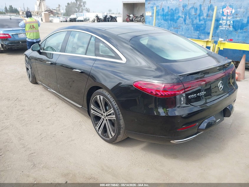 Vin: w1kcg2dbona014374, lot: 45614426, mercedes-benz eqs 450+ 20223