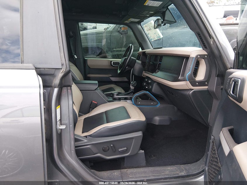 VIN 1FMEE5DP6NLA78330 2022 FORD BRONCO WILDTRAK