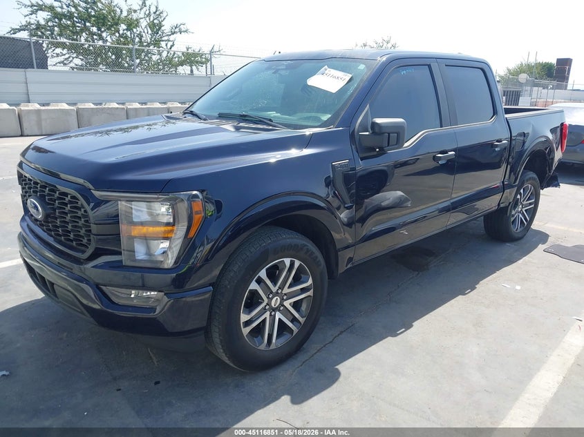 Vin: 1ftew1cp9pkf37189, lot: 45614435, ford f-150 xl 20232