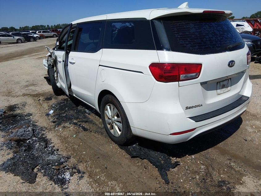 2018 KIA SEDONA auction photo 3