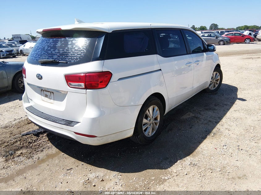 2018 KIA SEDONA auction photo 4