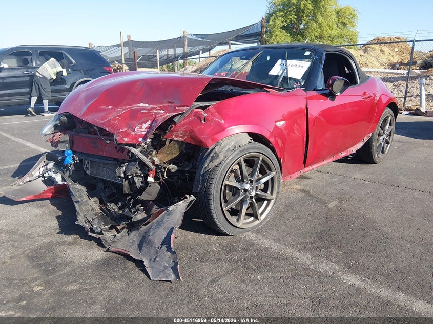 Vin: jm1ndad72g0110890, lot: 45614543, mazda mx-5 miata grand touring 20162