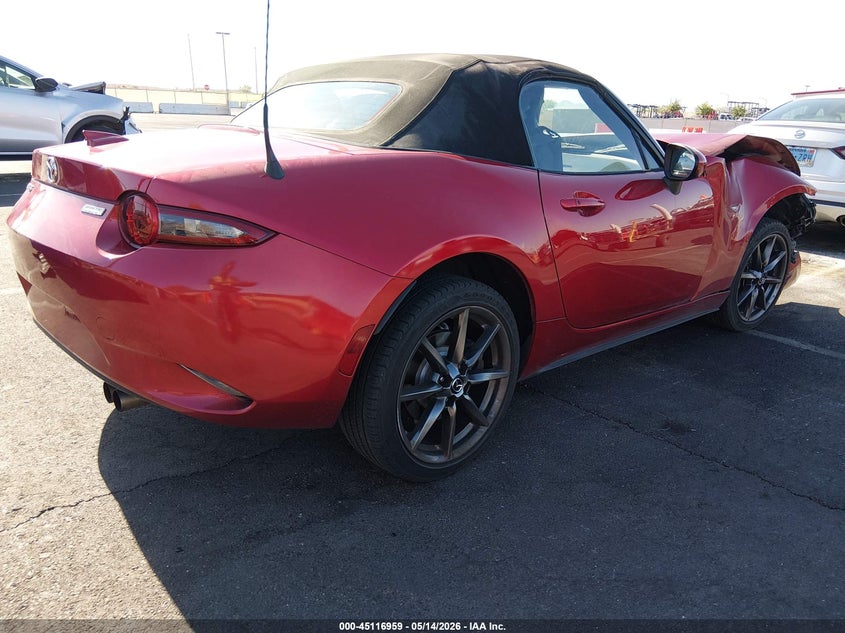 Vin: jm1ndad72g0110890, lot: 45614543, mazda mx-5 miata grand touring 20164