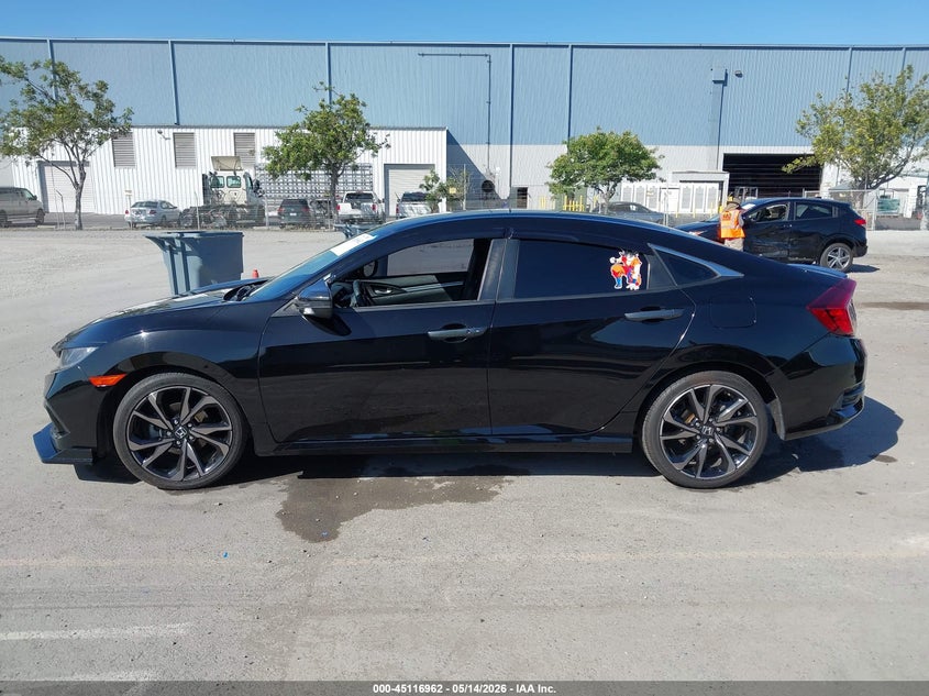 VIN 2HGFC2F87MH520855 2021 HONDA CIVIC SPORT