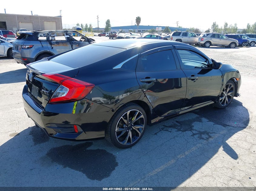 VIN 2HGFC2F87MH520855 2021 HONDA CIVIC SPORT